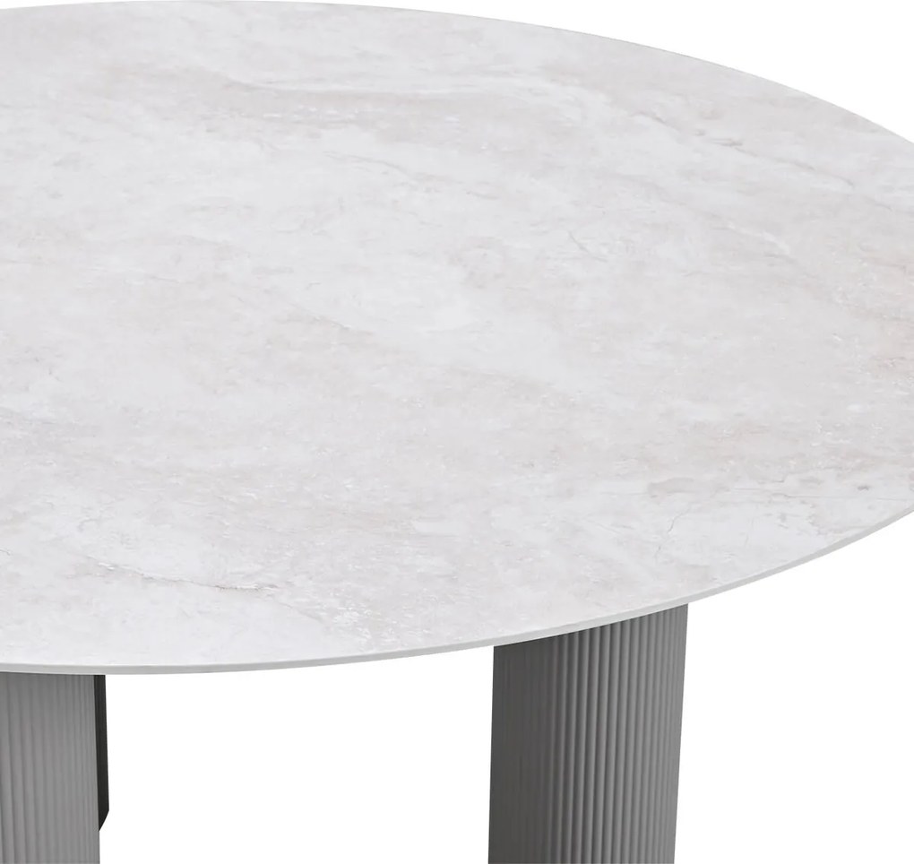 Garden Impressions Finn tuintafel Ø150 cm - taupe - verona sand