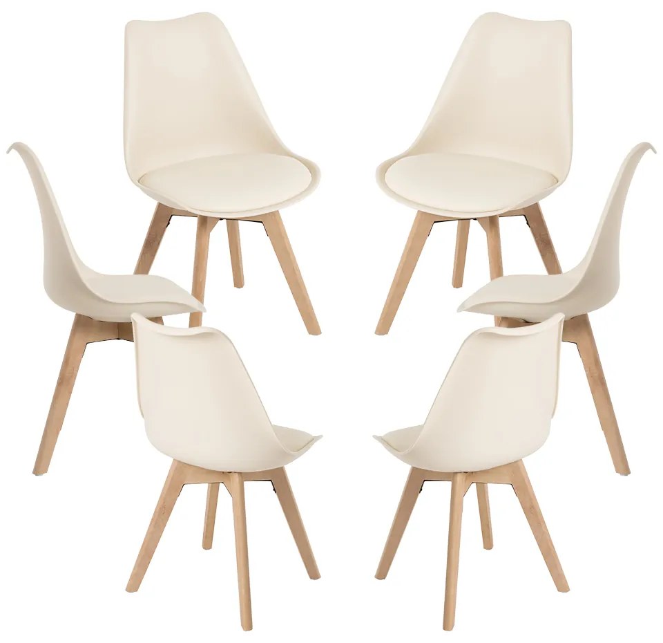 Set 6 Synk Basic Stoelen