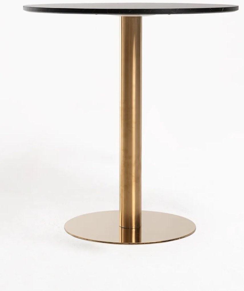Tafel Firro Rond 70cm Goud