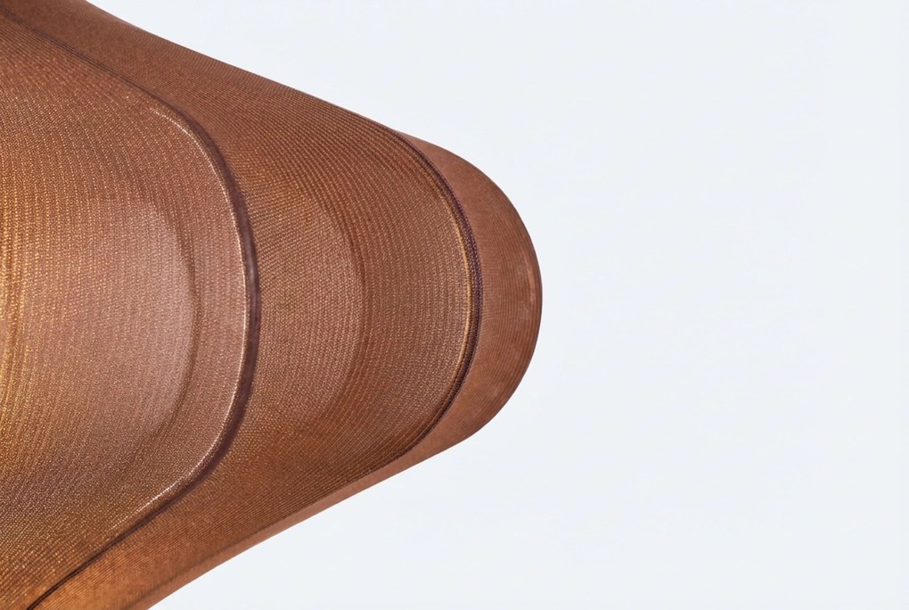 Japandi Hanglamp Bruin Met Stoffen Kap - Plu Taupe