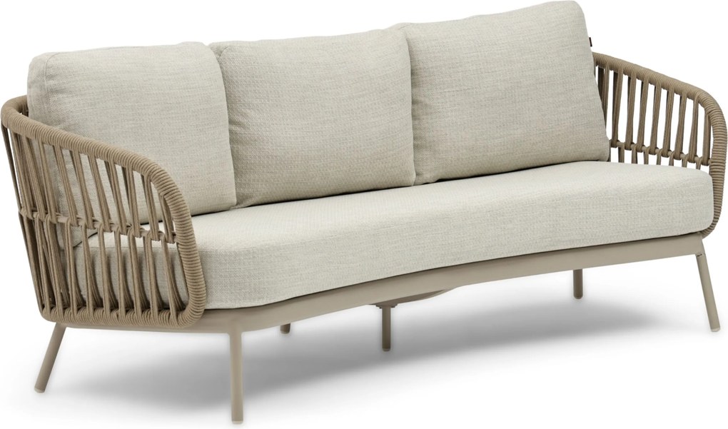 Stoel en Bank Loungeset 5 personen Rope Zand/Beige  Coco Elara/Tivano