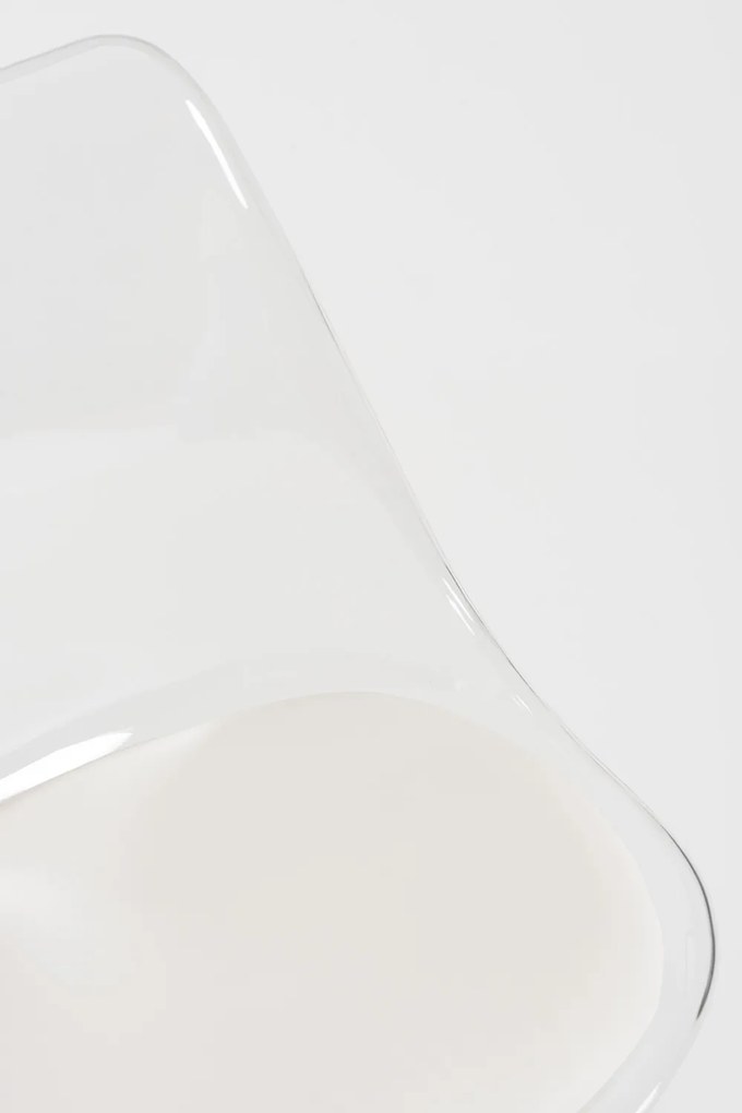 Set 4 Synk Transparante Zitting Stoelen