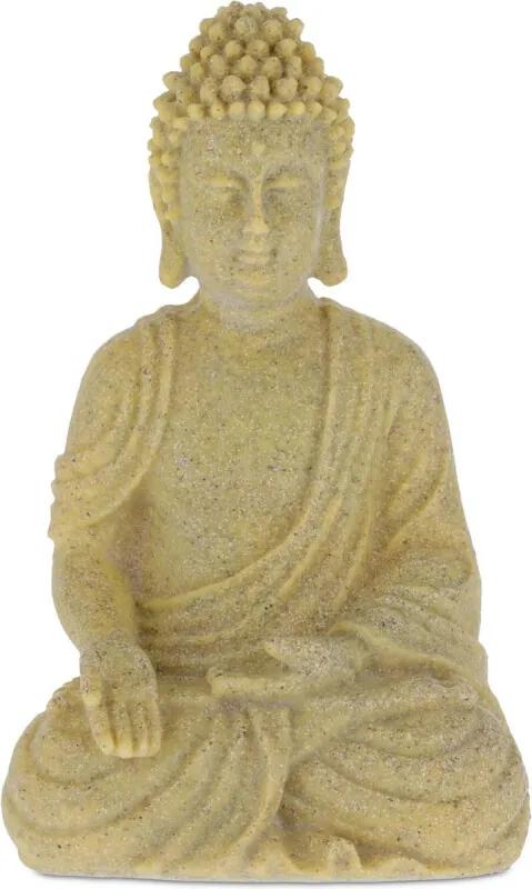Boeddha beeld - 40 cm hoog - tuindecoratie - tuinbeeld - Boeddhabeeld - groot Zand