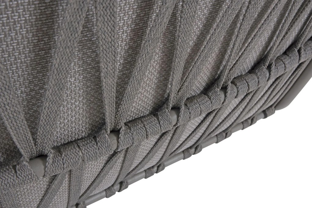 4 Seasons Outdoor Evolve hoekbank XL met Plato tafel(s) SALE Loungebank   antraciet weerbestendig