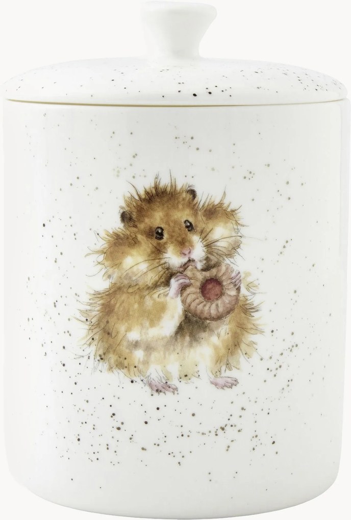 Fine Bone China opbergpot Hamster