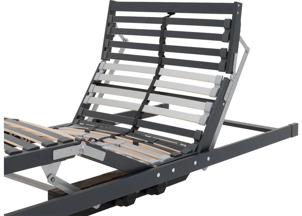 Goossens Basic Lattenbodem Base, Lattenbodem inzet 28 lats 90 x 220 cm electrisch verstelbaar