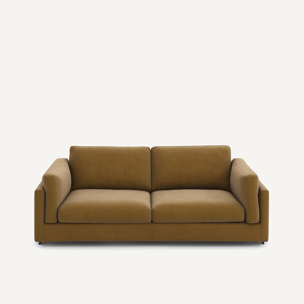 Omvormbare bank in linnen fluweel, César