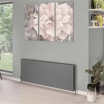 Eastbrook Type 22 paneel radiator 160x60cm 3058W antraciet