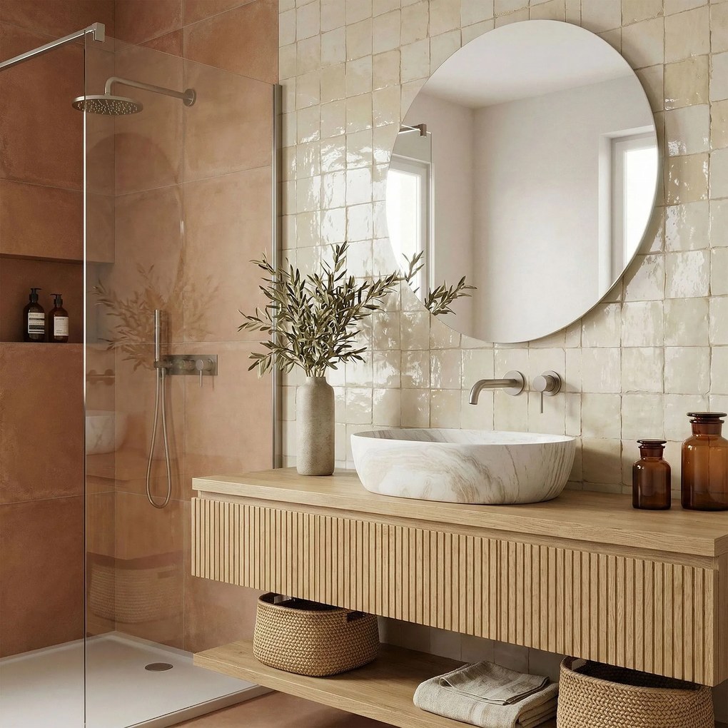 Opzetwastafel REA Amelia Saturn 48