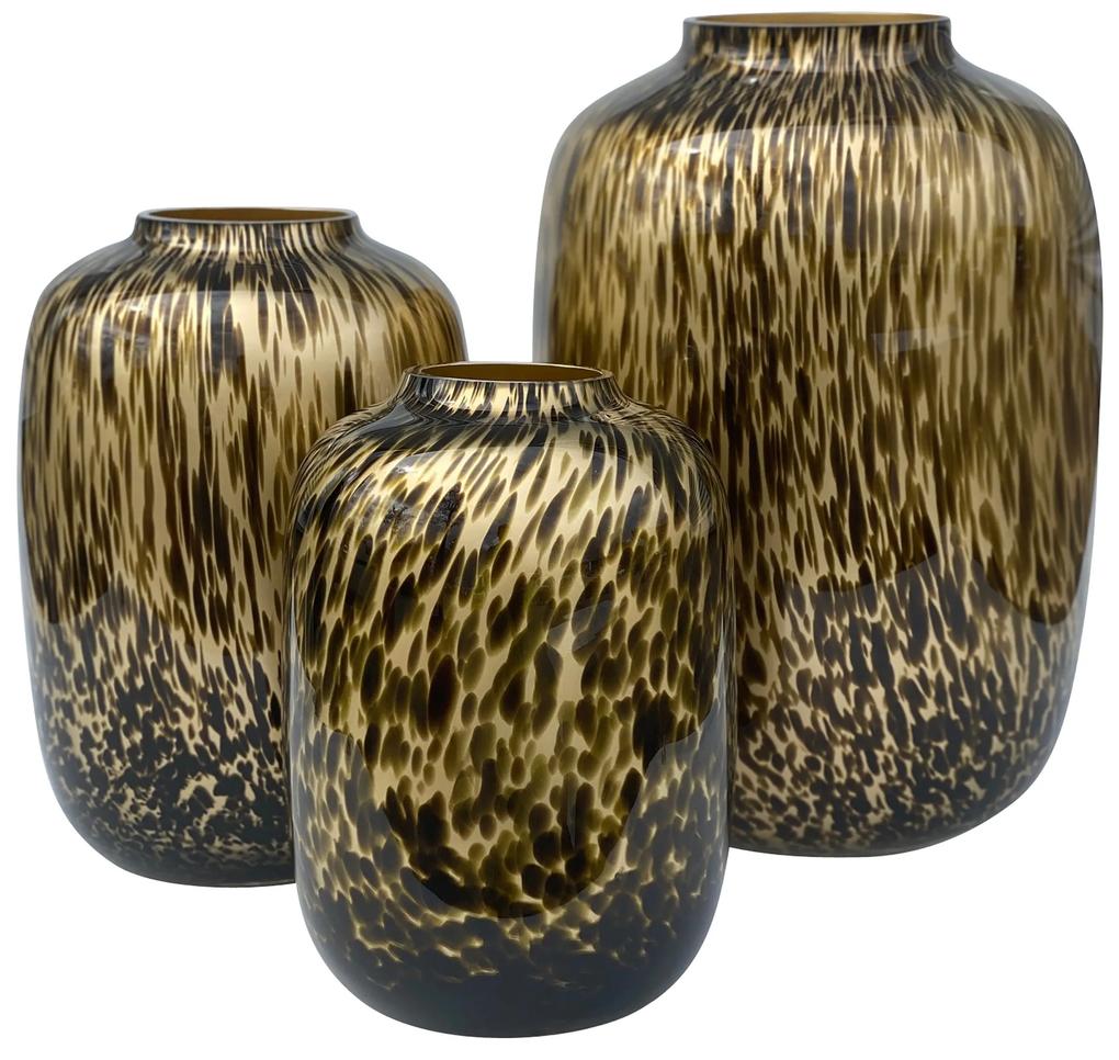 Cheetah Vase Gold