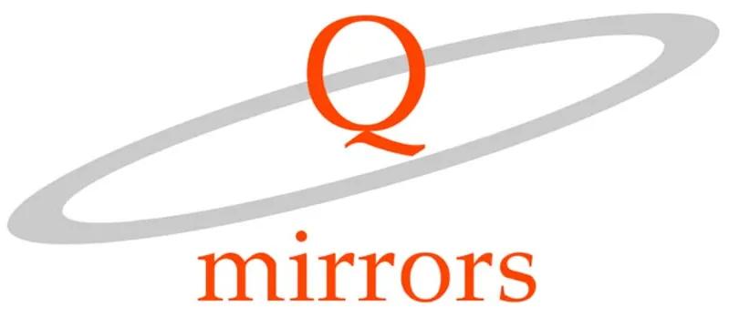 Sanicare Q-mirrors spiegel rond 85 cm. zonder omlijsting / PP geslepen