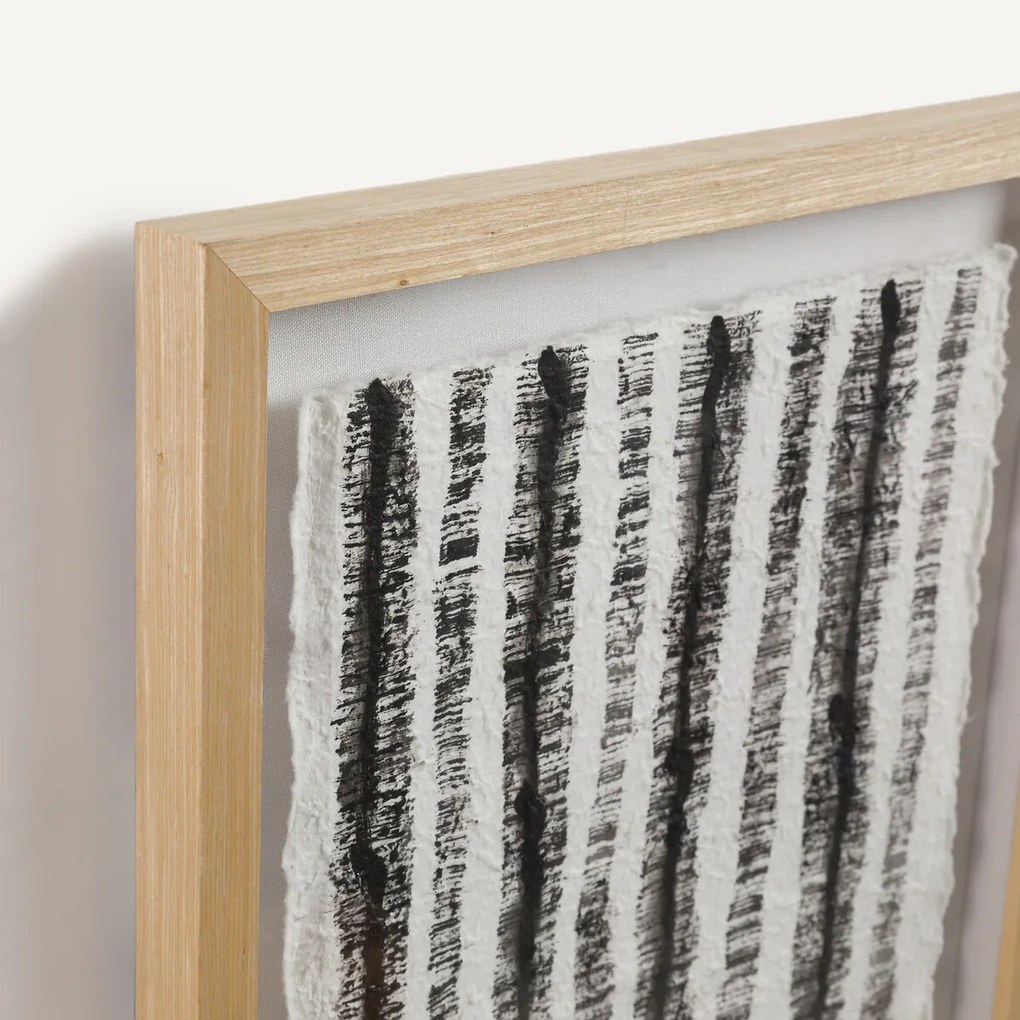 Handgeschilderd schilderij op rijstpapier, ONDE