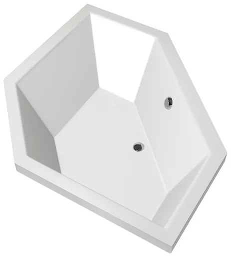 Xenz Society 145 ligbad 145x145x50cm Wit