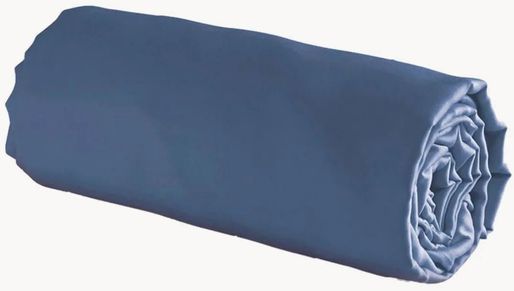 Katoenen satijnen hoeslaken Arles Zanzibar