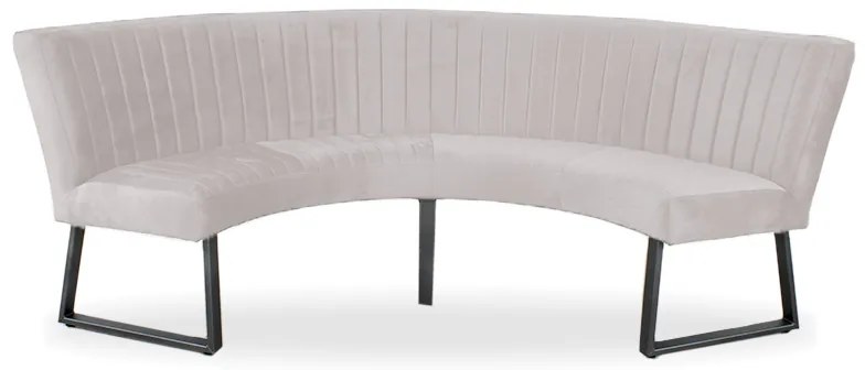 Eetkamerbank - Hengelo - stof Element zand 17 - geschikt voor tafel 150 cm