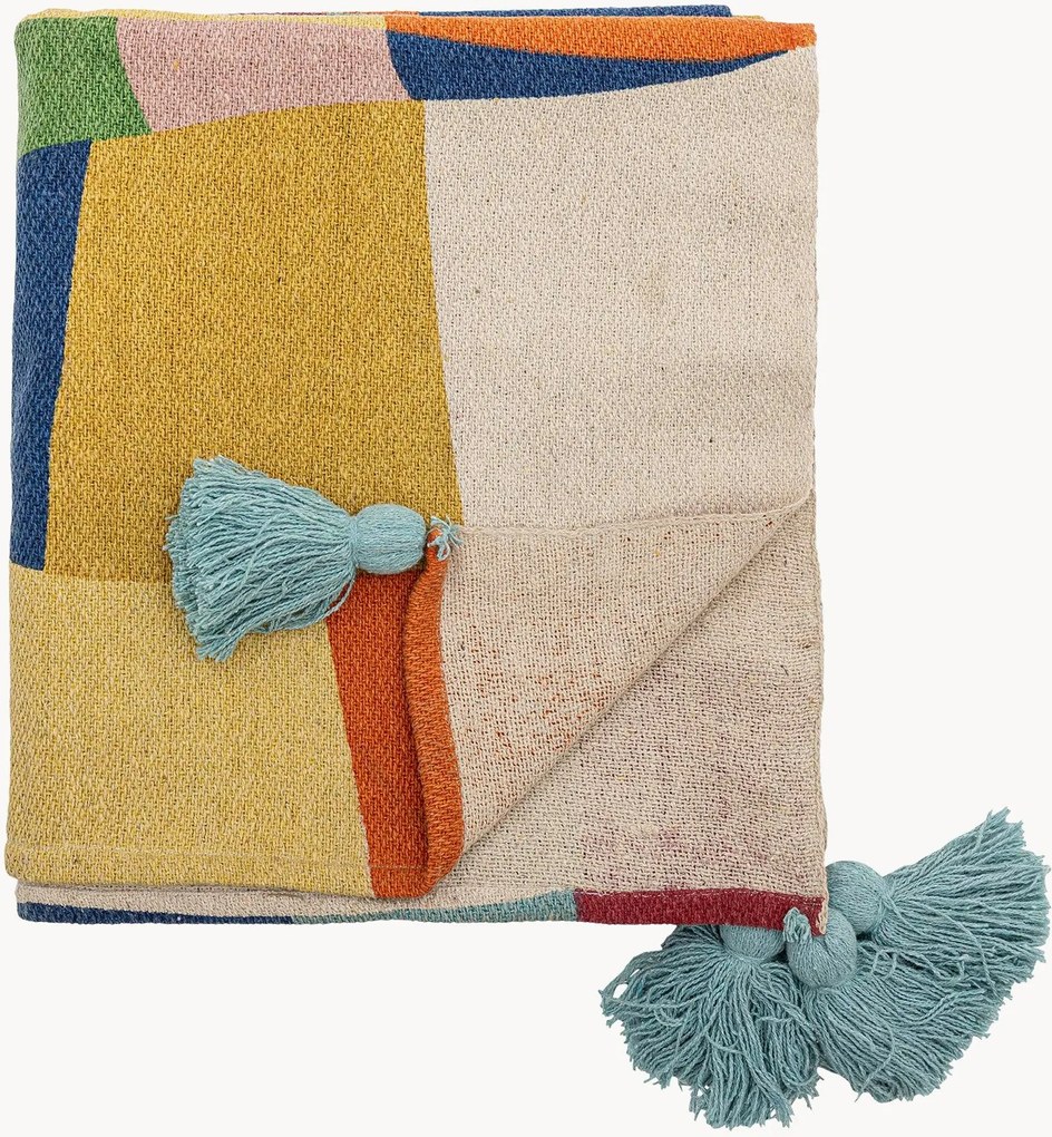 Kinder katoenen plaid Colorine