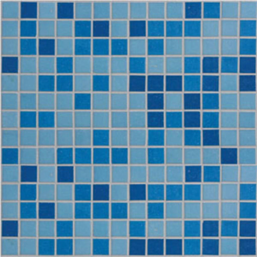 Mozaiek tegel Vital Naturkeramik 30x30cm Glass Mosaic Blue Mix Gme-21
