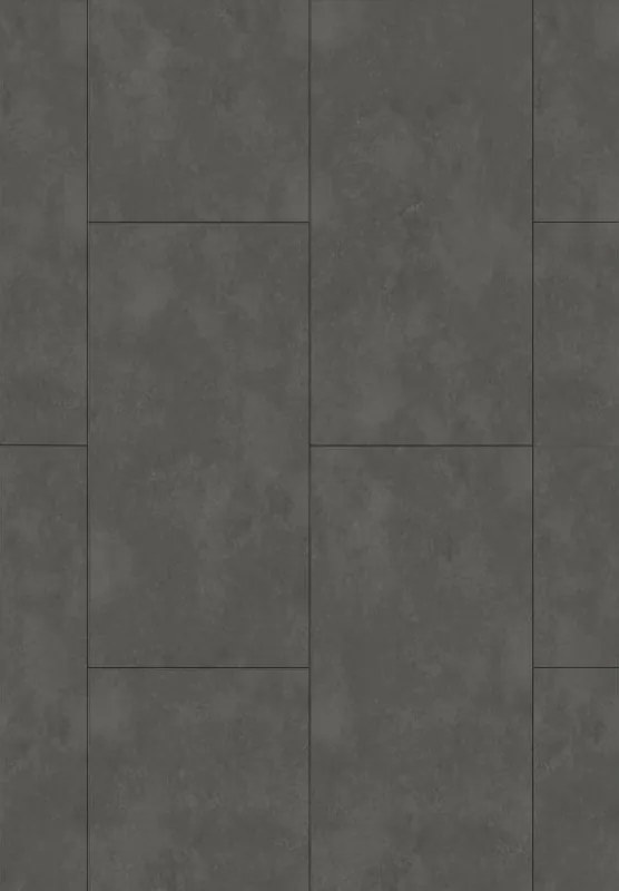 Mexen Steel Black vinyl panelen 610 x 305 mm SPC 6,5 mm, onderlaag IXPE 1,5 mm, 4 V-Voeg, Steen - F1148-0610-305-505-4V1-90