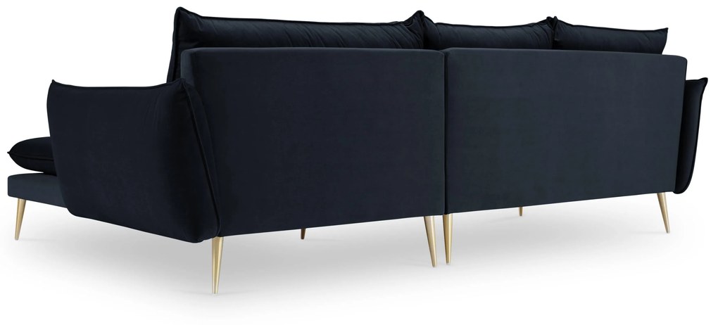 3.5-zitshoekbank Elio rechts velvet | Milo Casa