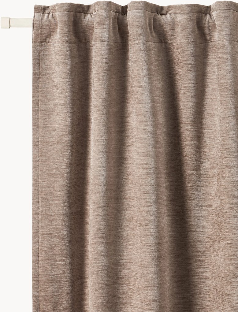 Multiband gordijnen Sandra, 2-delig, B 130 cm