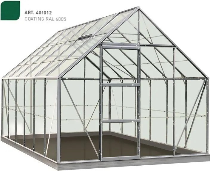 ACD IntroGrow Oliver serre - 2,57 x 3,84m - Groen