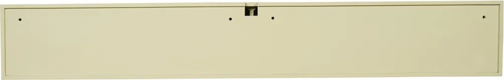 Starfurn Madison Sand Beige Tv-meubel Hangend Ribbels 200 Cm - 200x35x30cm.