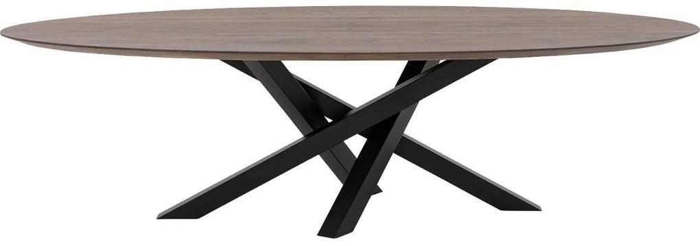 Goossens Excellent Eettafel Mente, Ovaal 280 x 130 cm