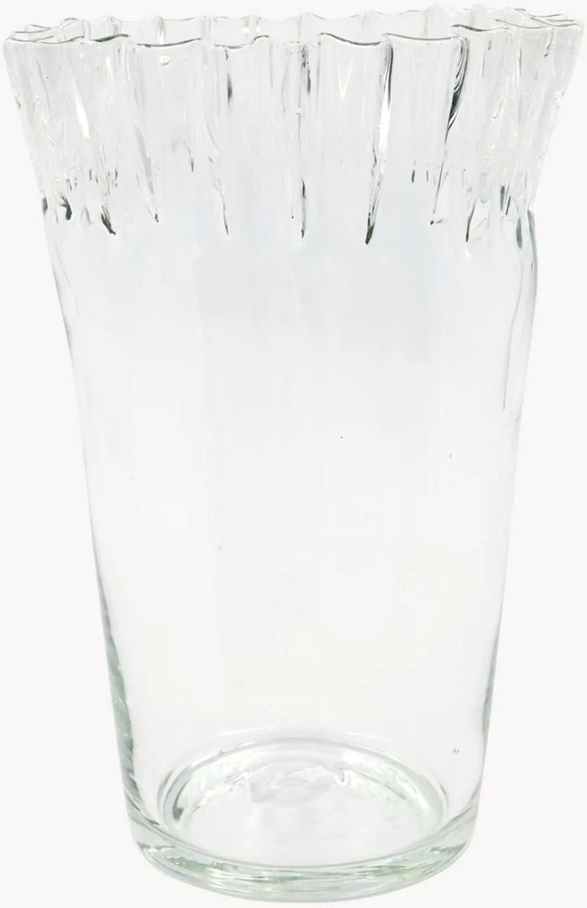 Handgemaakte vaas Fold, H 28 cm