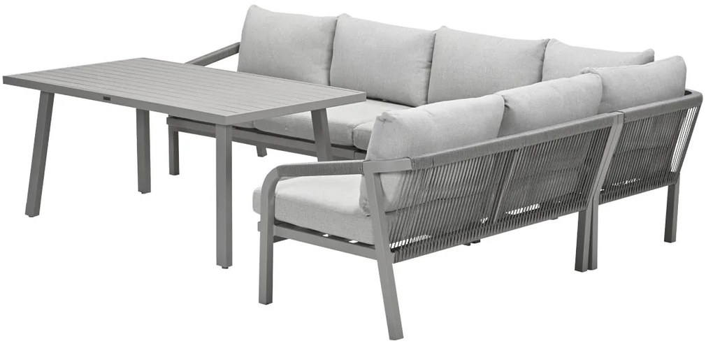 Garden Impressions Tarera lounge dining set 5-delig R - taupe