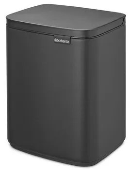 Brabantia Bo Afvalemmer - 7 liter - kunststof binnenemmer - mineral infinite grey 233722