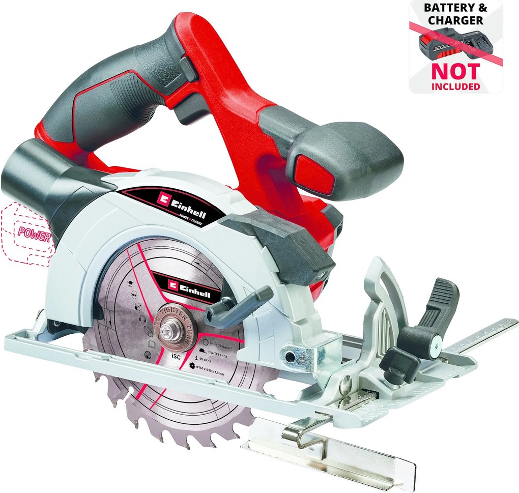 Einhell TE-CS 18/150 Li Solo Accu-handcirkelzaag