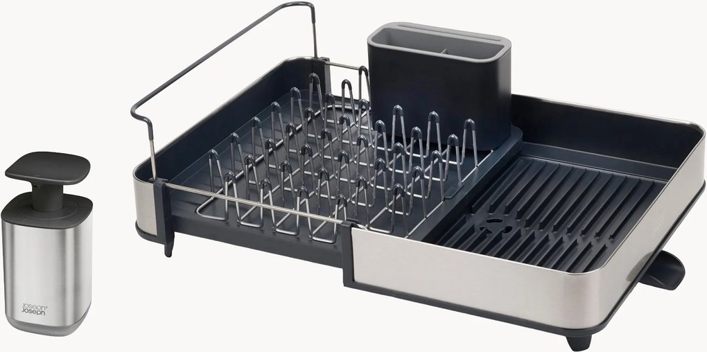 Afdruiprek RethinkYourSink met zeepdispenser, 2-delig