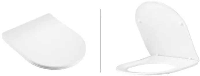 Mueller Rivel softclose toiletzetting met deksel wit mat