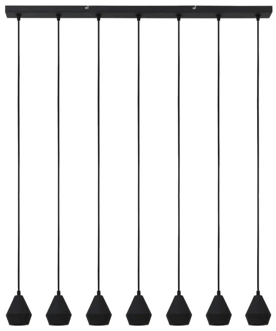 light en living Hanglamp Kalissa zwart