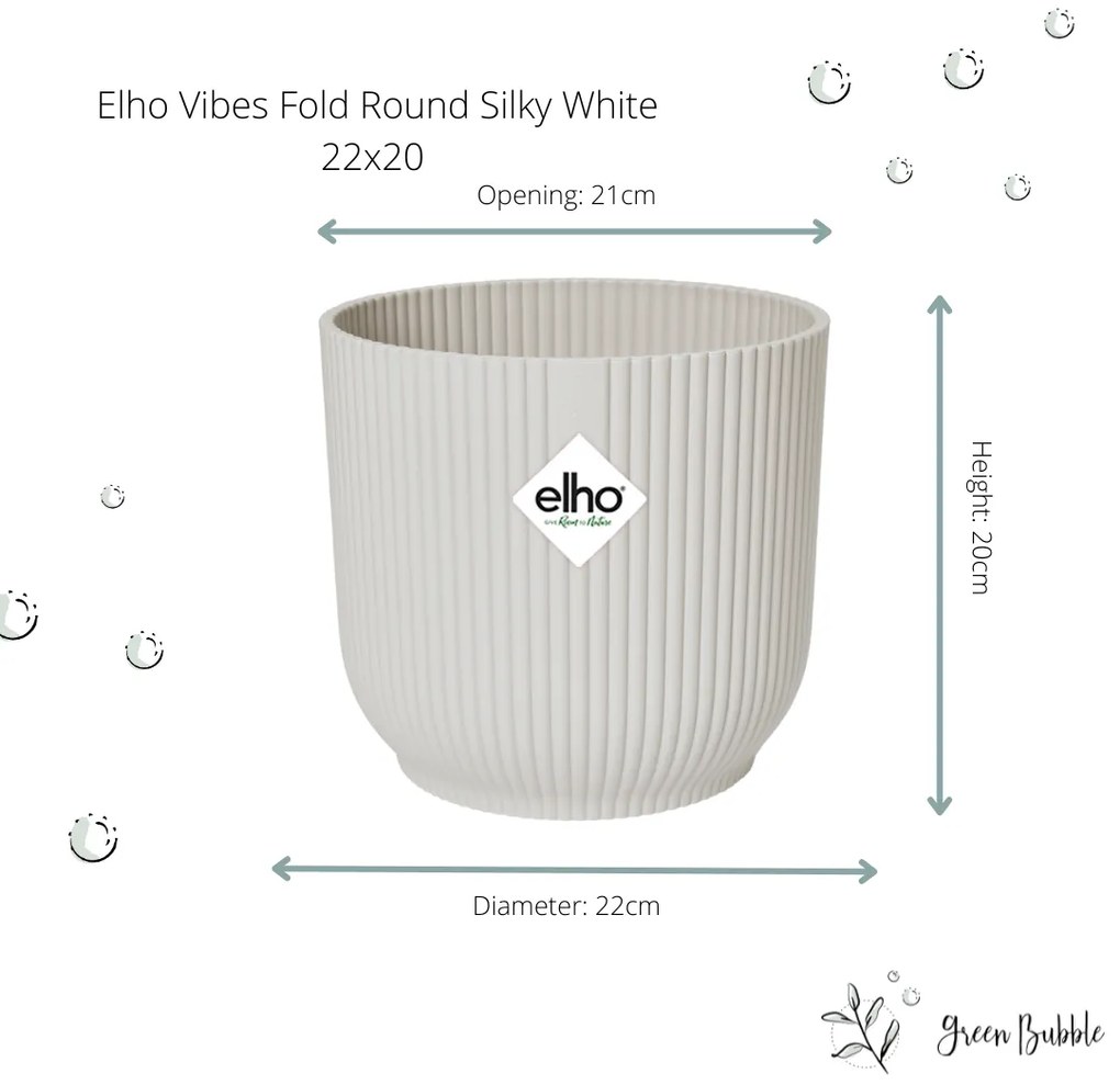 Pot elho Vibes Fold Round wit