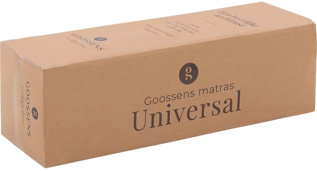 Goossens Matras Universal, 80 x 210 cm pocketvering