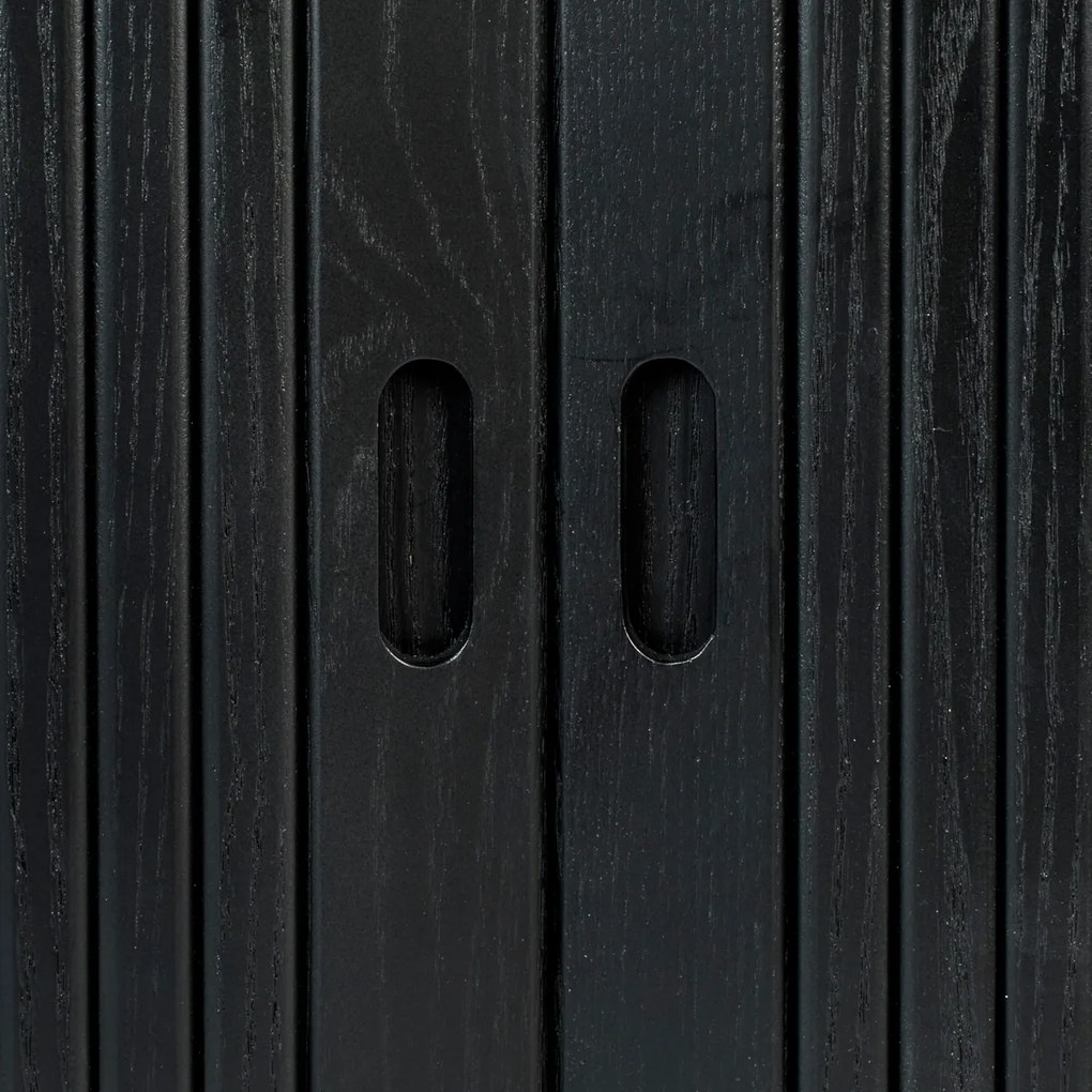 Zuiver Barbier Black Zwart Design Tv-dressoir - 120x40x57.5cm.