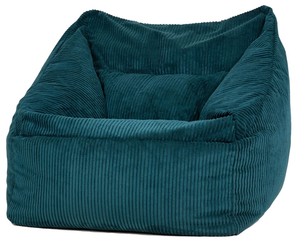 Cloudy Zitzak Stoel met Armleuning - Donkergroen