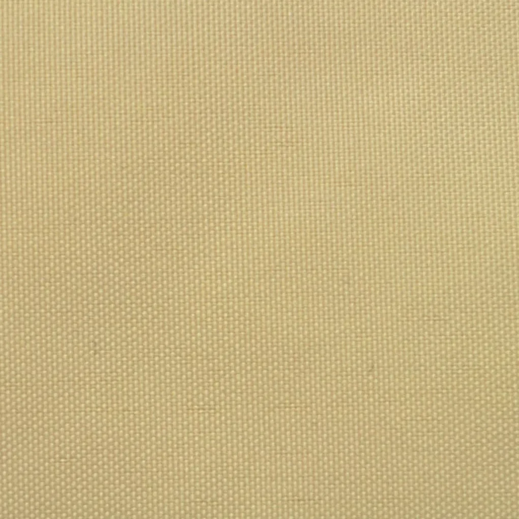 vidaXL Zonnescherm rechthoekig 2x4 m oxford stof beige