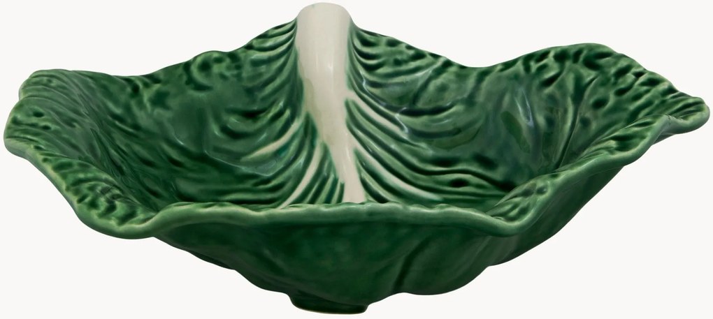 Handbeschilderde serveerschaal Cabbage