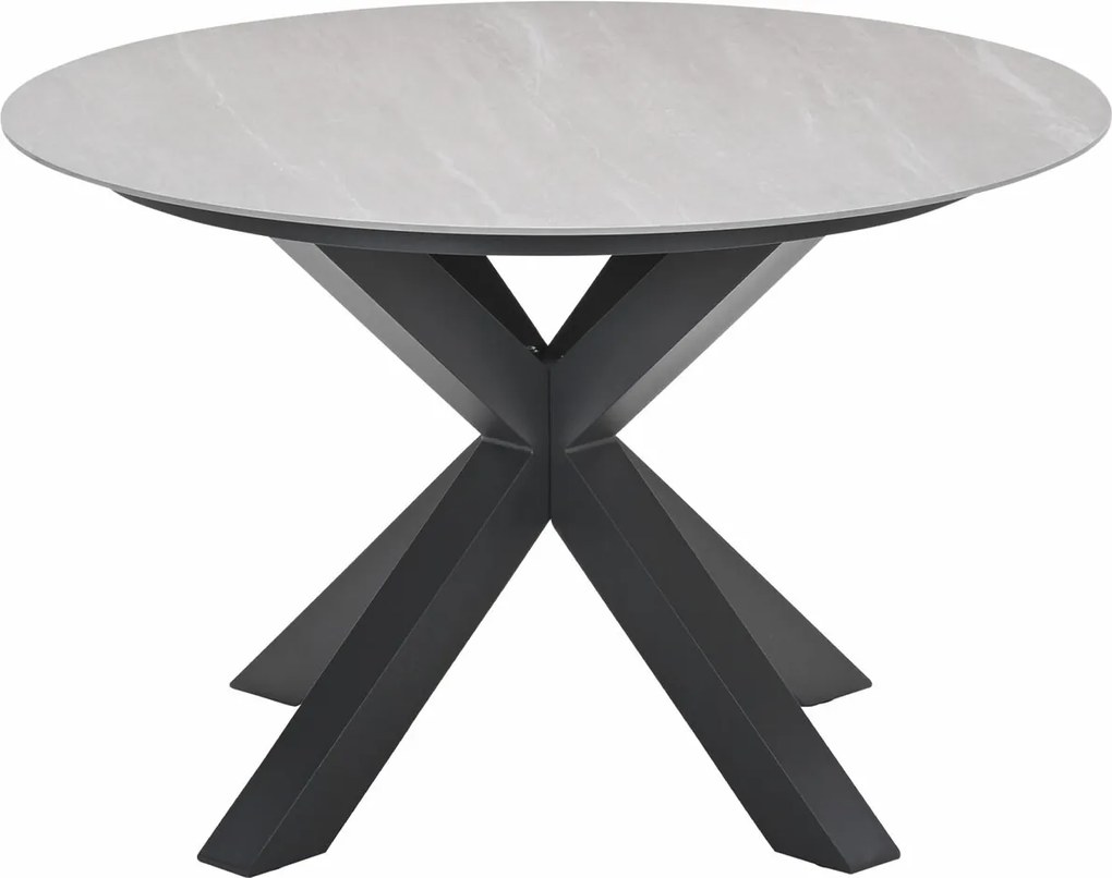 Garden Impressions Duuk tuintafel rond 120 cm - Napoli sand