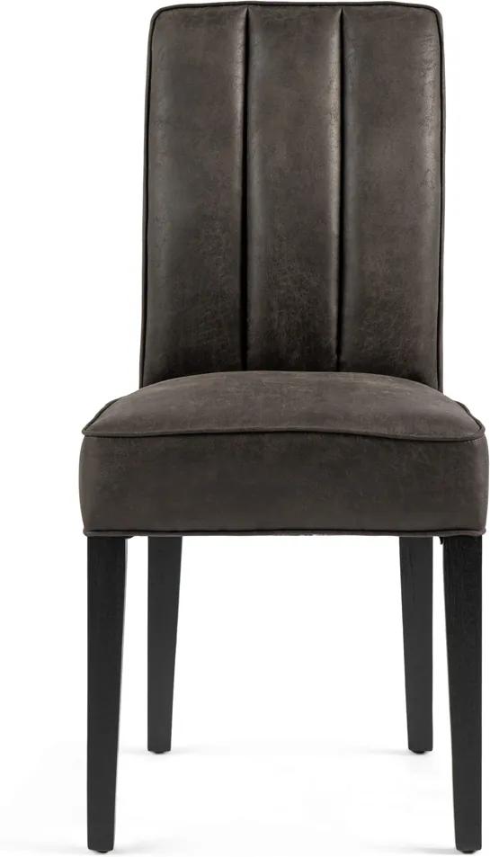 Rivièra Maison - The Jade Dining Chair, pellini, espresso - Kleur: bruin