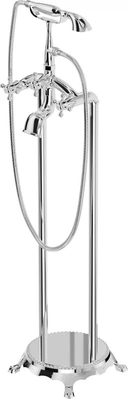 Mexen Retro vrijstaande badkraan, chroom - 75933-00
