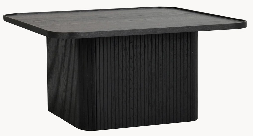 Salontafel Sullivan van eikenhout, 80 x 80 cm