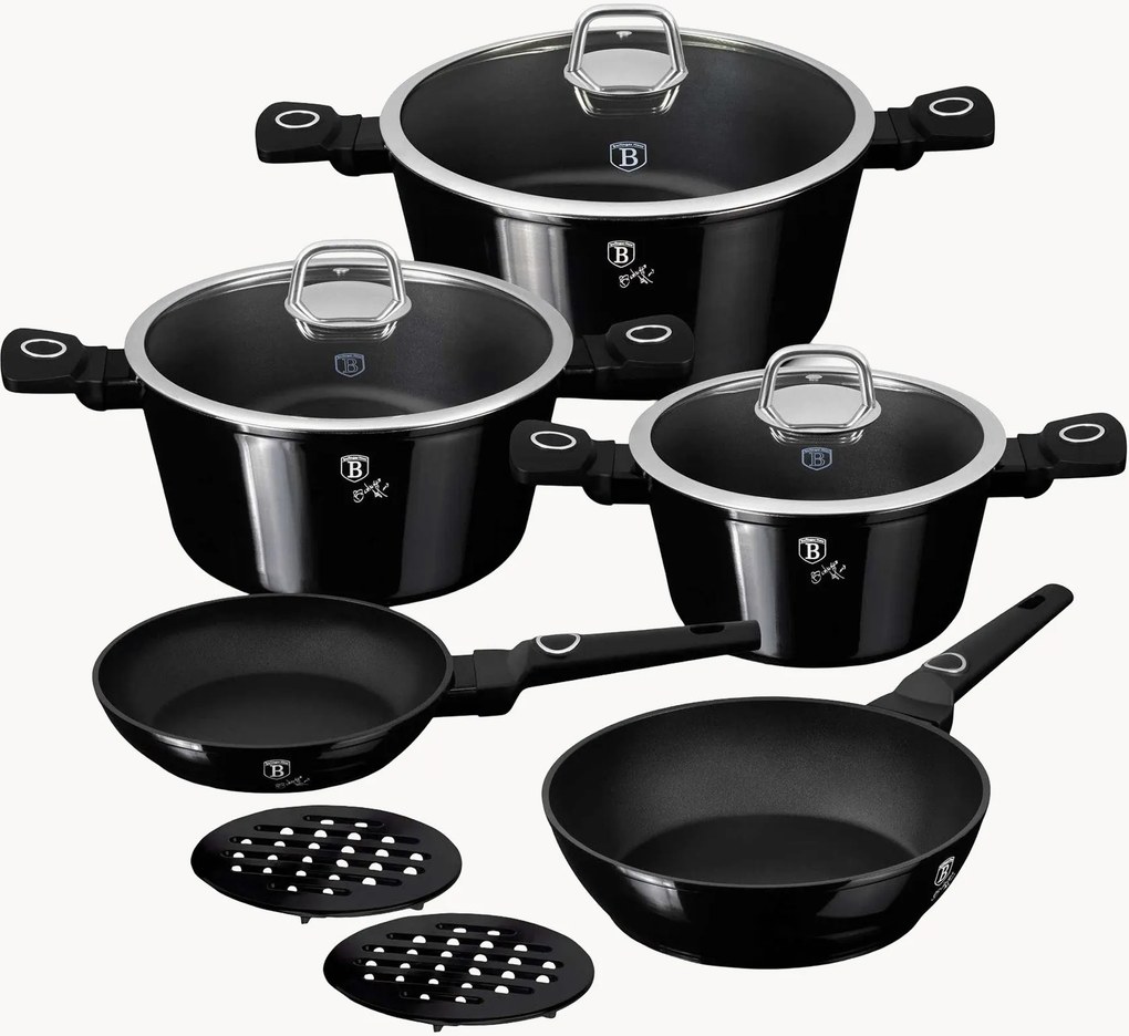 Kookset Black Vantage, 10-delig