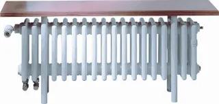 Charleston Relax radiator (decor) staal wit (hxlxd) 455x1000x250mm