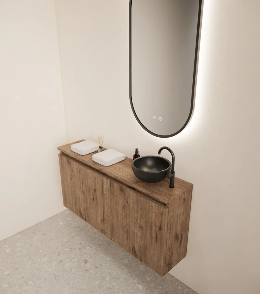 Gliss Design Echo toiletmeubel 100cm castle eiken