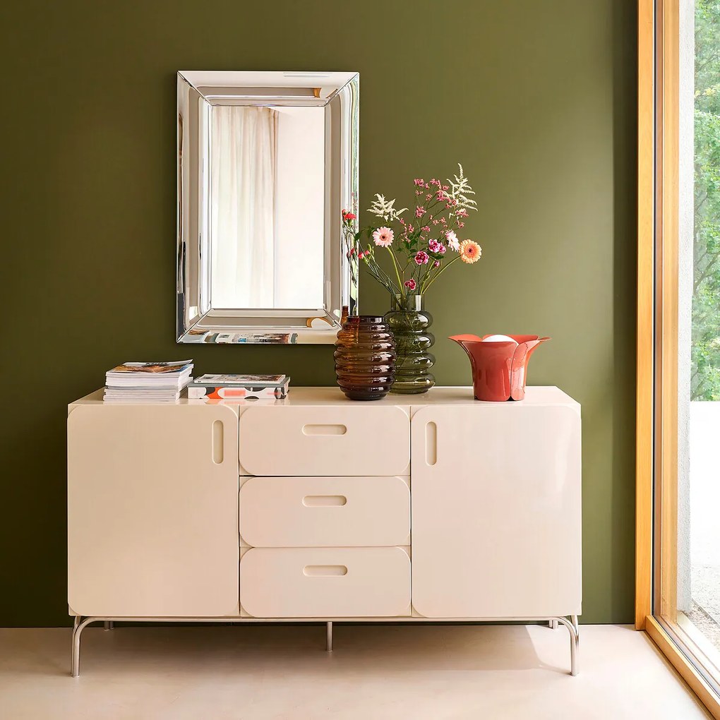 Spiegel met chroom effect 60 x 90 cm, Chroma