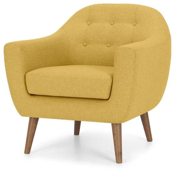 Ritchie fauteuil, Orleans geel