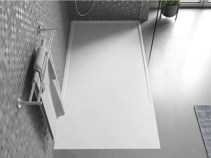 Mexen Amon rechthoekige douchetank SMC 140 x 70 cm, wit - 4F107014